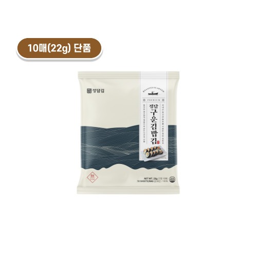 Jeongdam สาหร่ายดิบ กิมบับ