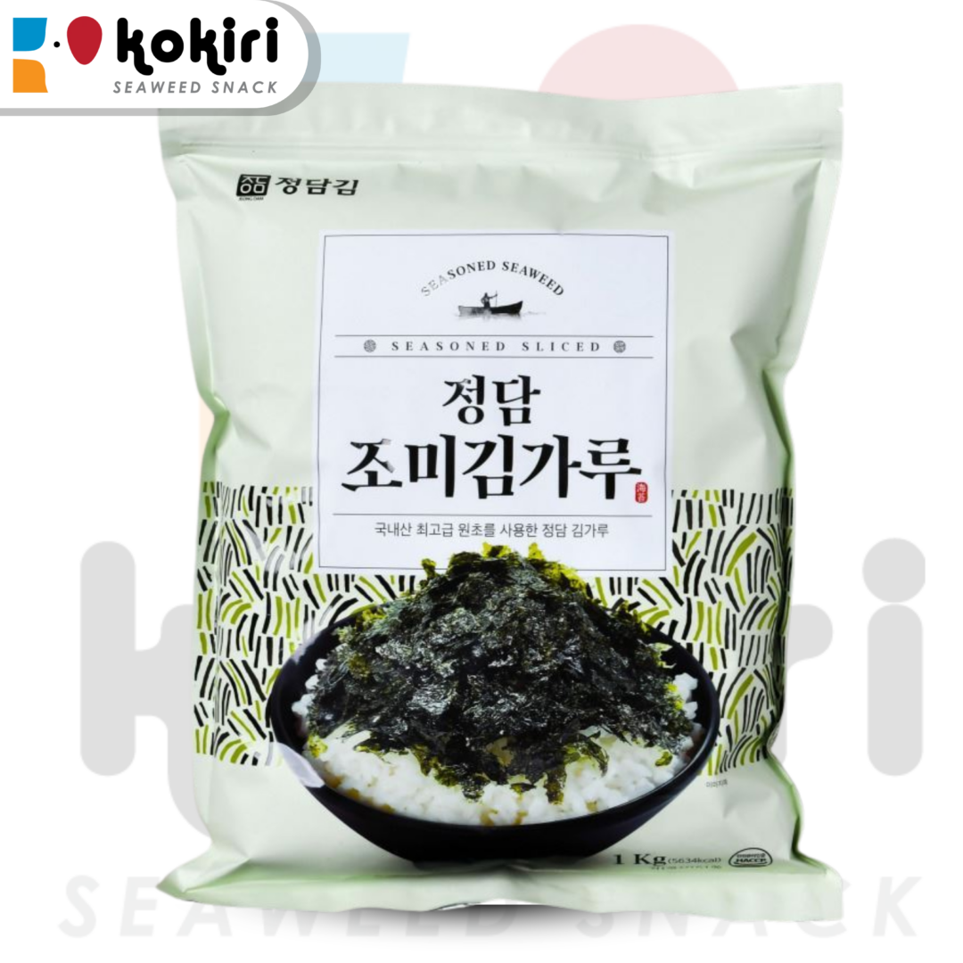 Seasoned Sliced seaweed 1 Kg.
